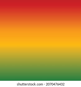 Gradient vector background in colors Pan African flag     red  yellow  green  African American flag blur backdrop for Kwanzaa  Juneteenth  Black History month design 