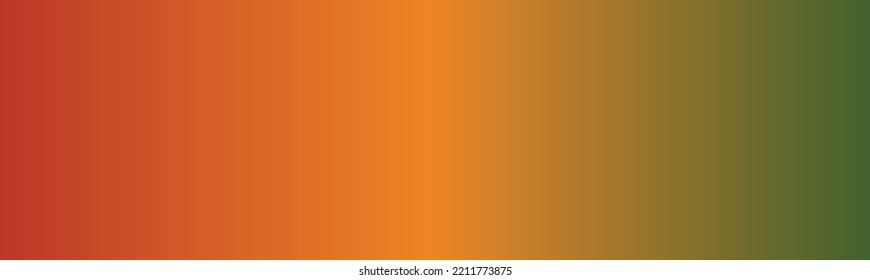 Gradient vector background in colors of Pan African flag - red, yellow, green. African American flag long horizontal blur backdrop for Kwanzaa, Juneteenth, Black History month design.