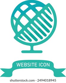 
Gradient  vector  data logo template 