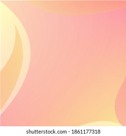Gradient vector design abstract colorful background. Modern hipster summer style orange, rose pink and yellow colour mesh vector illustration, graphic web design decorative banner