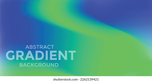 Gradient vector in green blue color . For covers, wallpapers, branding and other work with imitation of colorful highlights