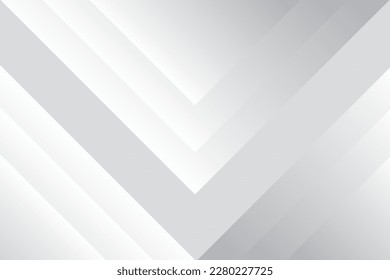 Gradient vector illustration, abstract background of overlapping white and gray triangles.