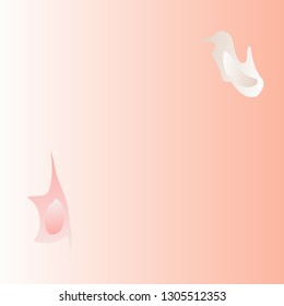 gradient vector light orange background with abstract blots