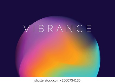 Gradient Vibrant color background. Dynamic and eye-catching visuals to enhance work.