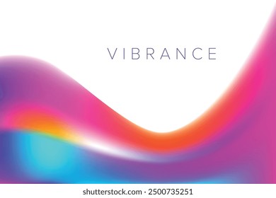 Gradient Vibrant color background. Pink purple Fluid Shape