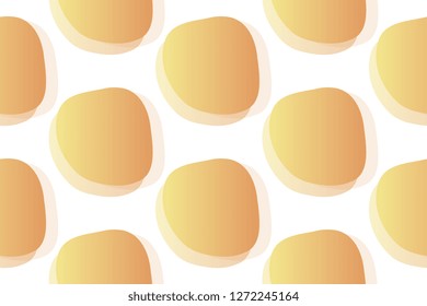 Gradient and vibrant shapes style isolated on white background.  Seamless pattern stock vector illustration
