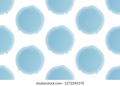 Gradient and vibrant shapes style isolated on white background. Seamless pattern stock vector illustration
