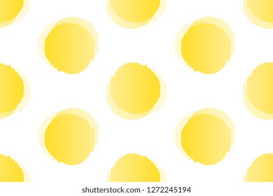 Gradient and vibrant shapes style isolated on white background.  Seamless pattern stock vector illustration
