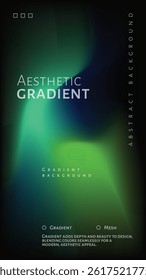 Gradient wallpaper with blurred messy background