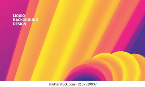 Gradient wallpaper consisting of purple, yellow, and blue