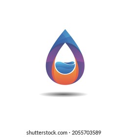 Logo für Wassertropfen