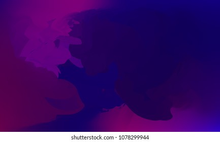 Gradient watercolor background. Hand drawn texture. Artistic background. Abstract frame, place for text. Acrylic hand painted gradient backdrop. Vector illustration.