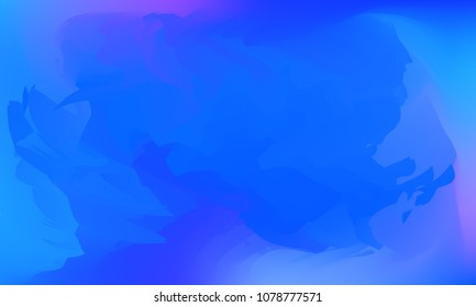 Gradient watercolor background. Hand drawn texture. Artistic background. Abstract frame, place for text. Acrylic hand painted gradient backdrop. Vector illustration.