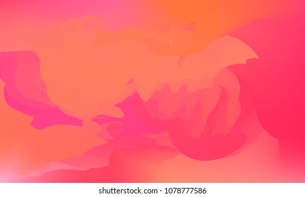 Gradient watercolor background. Hand drawn texture. Artistic background. Abstract frame, place for text. Acrylic hand painted gradient backdrop. Vector illustration.