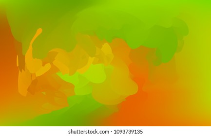 Gradient watercolor background. Hand drawn texture. Artistic background. Abstract frame, place for text. Acrylic hand painted gradient backdrop. Vector illustration.