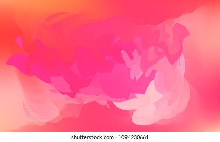 Gradient watercolor background. Hand drawn texture. Artistic background. Abstract frame, place for text. Acrylic hand painted gradient backdrop. Vector illustration.