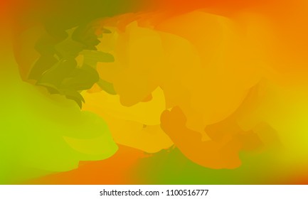 Gradient watercolor background. Hand drawn texture. Artistic background. Abstract frame, place for text. Acrylic hand painted gradient backdrop. Vector illustration.