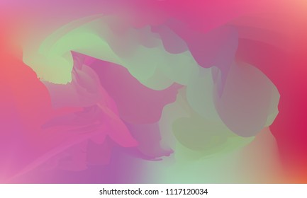 Gradient watercolor background. Hand drawn texture. Artistic background. Abstract frame, place for text. Acrylic hand painted gradient backdrop. Vector illustration.