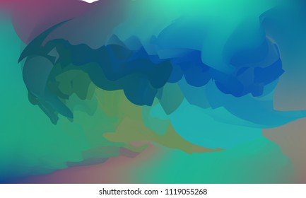 Gradient watercolor background. Hand drawn texture. Artistic background. Abstract frame, place for text. Acrylic hand painted gradient backdrop. Vector illustration.