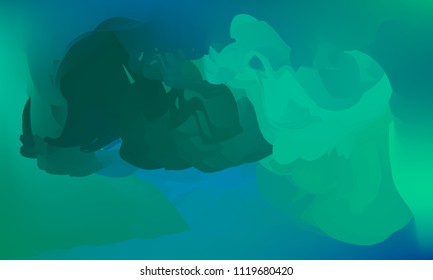 Gradient watercolor background. Hand drawn texture. Artistic background. Abstract frame, place for text. Acrylic hand painted gradient backdrop. Vector illustration.