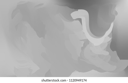 Gradient watercolor background. Hand drawn texture. Artistic background. Abstract frame, place for text. Acrylic hand painted gradient backdrop. Vector illustration.