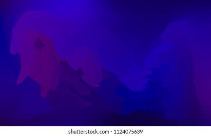 Gradient watercolor background. Hand drawn texture. Artistic background. Abstract frame, place for text. Acrylic hand painted gradient backdrop. Vector illustration.