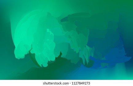 Gradient watercolor background. Hand drawn texture. Artistic background. Abstract frame, place for text. Acrylic hand painted gradient backdrop. Vector illustration.