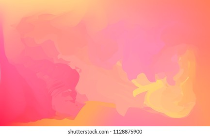 Gradient watercolor background. Hand drawn texture. Artistic background. Abstract frame, place for text. Acrylic hand painted gradient backdrop. Vector illustration.