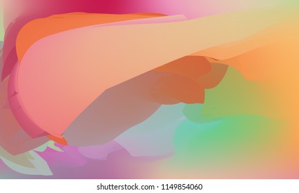 Gradient watercolor background. Hand drawn texture. Artistic background. Abstract frame, place for text. Acrylic hand painted gradient backdrop. Vector illustration.