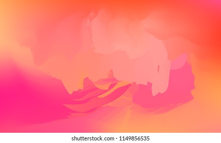 Gradient watercolor background. Hand drawn texture. Artistic background. Abstract frame, place for text. Acrylic hand painted gradient backdrop. Vector illustration.