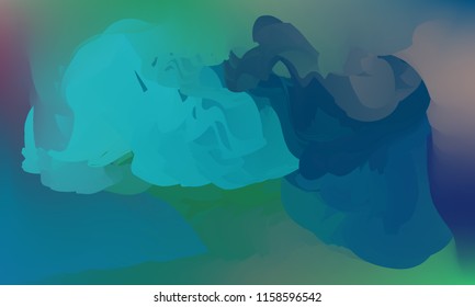 Gradient watercolor background. Hand drawn texture. Artistic background. Abstract frame, place for text. Acrylic hand painted gradient backdrop. Vector illustration.