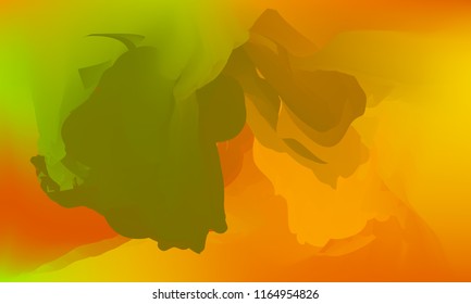 Gradient watercolor background. Hand drawn texture. Artistic background. Abstract frame, place for text. Acrylic hand painted gradient backdrop. Vector illustration.