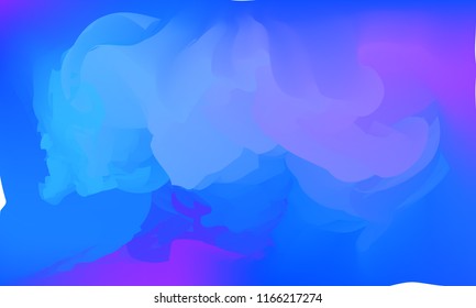 Gradient watercolor background. Hand drawn texture. Artistic background. Abstract frame, place for text. Acrylic hand painted gradient backdrop. Vector illustration.