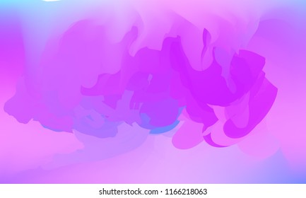 Gradient watercolor background. Hand drawn texture. Artistic background. Abstract frame, place for text. Acrylic hand painted gradient backdrop. Vector illustration.