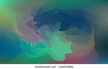 Gradient watercolor background. Hand drawn texture. Artistic background. Abstract frame, place for text. Acrylic hand painted gradient backdrop. Vector illustration.