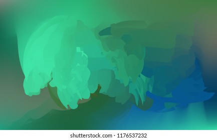 Gradient watercolor background. Hand drawn texture. Artistic background. Abstract frame, place for text. Acrylic hand painted gradient backdrop. Vector illustration.