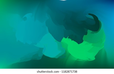 Gradient watercolor background. Hand drawn texture. Artistic background. Abstract frame, place for text. Acrylic hand painted gradient backdrop. Vector illustration.
