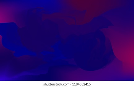 Gradient watercolor background. Hand drawn texture. Artistic background. Abstract frame, place for text. Acrylic hand painted gradient backdrop. Vector illustration.