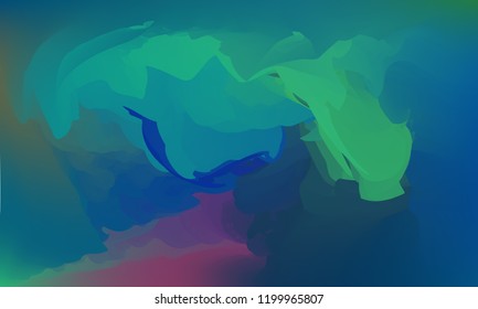 Gradient watercolor background. Hand drawn texture. Artistic background. Abstract frame, place for text. Acrylic hand painted gradient backdrop. Vector illustration.