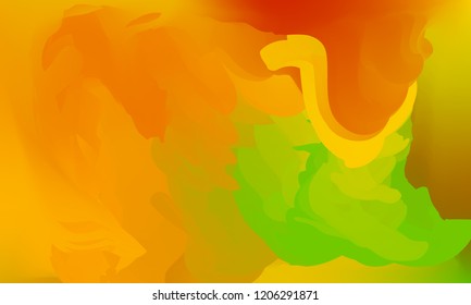 Gradient watercolor background. Hand drawn texture. Artistic background. Abstract frame, place for text. Acrylic hand painted gradient backdrop. Vector illustration.