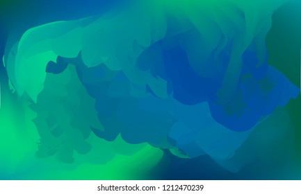 Gradient watercolor background. Hand drawn texture. Artistic background. Abstract frame, place for text. Acrylic hand painted gradient backdrop. Vector illustration.