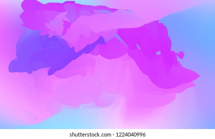 Gradient watercolor background. Hand drawn texture. Artistic background. Abstract frame, place for text. Acrylic hand painted gradient backdrop. Vector illustration.