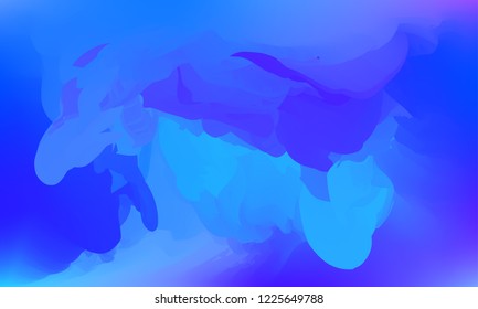 Gradient watercolor background. Hand drawn texture. Artistic background. Abstract frame, place for text. Acrylic hand painted gradient backdrop. Vector illustration.