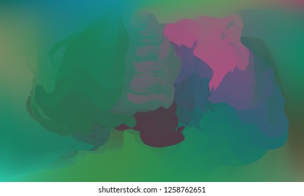 Gradient watercolor background. Hand drawn texture. Artistic background. Abstract frame, place for text. Acrylic hand painted gradient backdrop. Vector illustration.