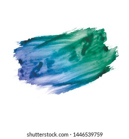 Gradient watercolor splash background. Abstract background.