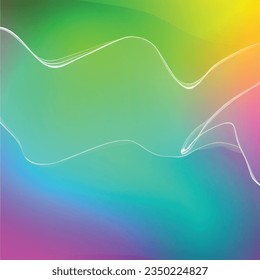 Gradient Wave Background for background