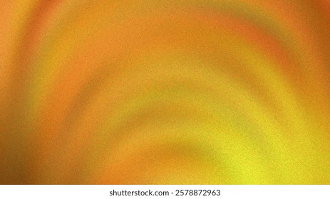 Gradient Wave background wallpaper - deep orange yellow. Blurred abstract gradient illustration in simple style - brown color