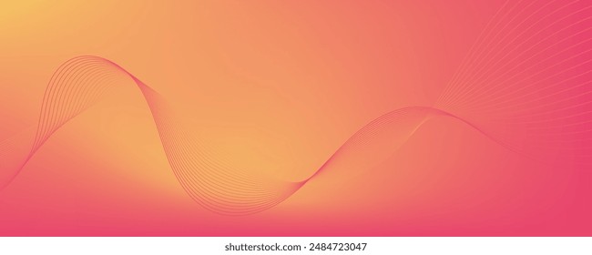 Gradient wave vector background. EPS10