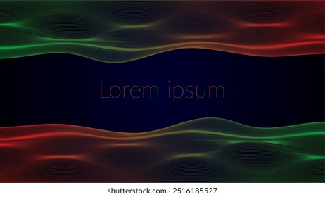 Gradient Wave Web Page Cover Illustration