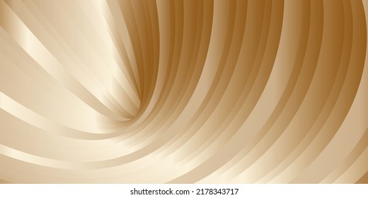 Olas degradadas con brillo de oro de seda. Diseño abstracto de portada, pancarta, fondo